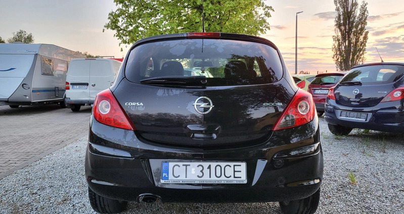 Opel Corsa cena 17900 przebieg: 192000, rok produkcji 2011 z Toruń małe 254
